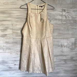 Gianni Bini Jax Winter White Dress. NWT.